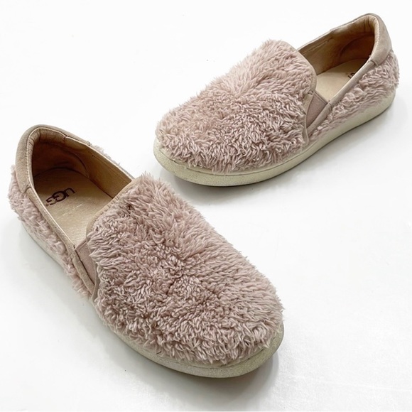 UGG Ricci Dust plush slip on sneakers light pink - Picture 3 of 4